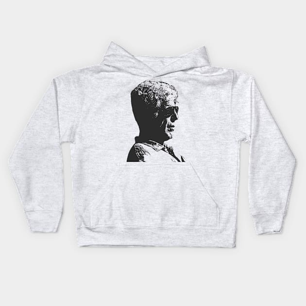 anthony bourdain Kids Hoodie by ANDREANUS